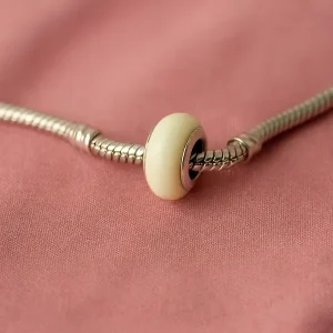 Charm de leche materna para pulsera pandora