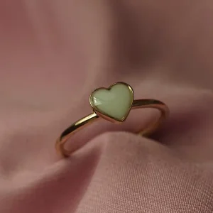 Anillo Corazón de Leche Materna