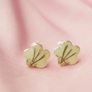 Pendientes flor de leche materna