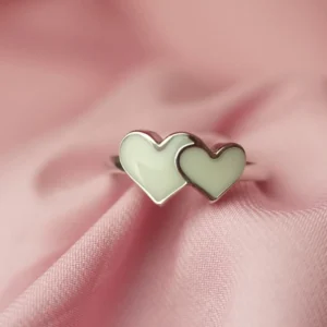 Anillo de leche materna Amai en plata de ley